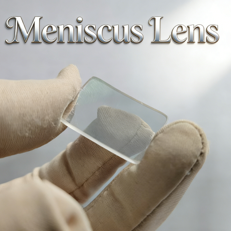Meniscus Lens Rectangular K9/BK7 High Quality