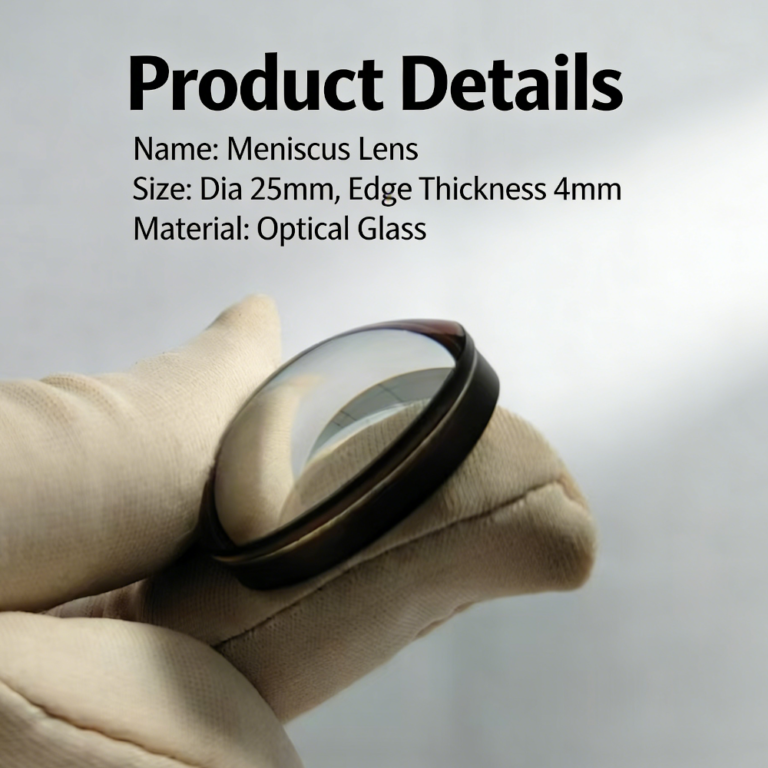Meniscus Lens Dia 25mm Fine Processing